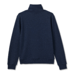 Canada Unisex French Terry Quarter Zip - Navy Marl - Image 8