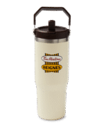 30oz Stainless Steel Top Handle Tumbler - French Retro Logo